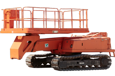 テーブルリフト・クローラー式　スーパーデッキ12m 