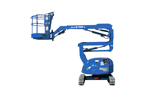 屈伸型ブーム式高所作業車