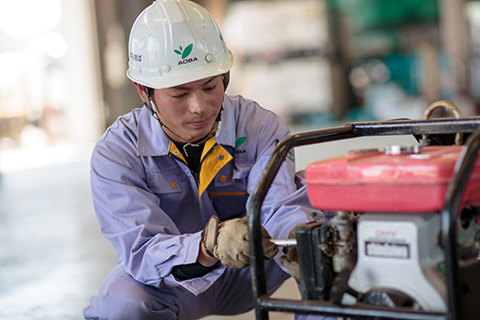 大切に育ててきた機械だからこそ大切に使っていただきたい