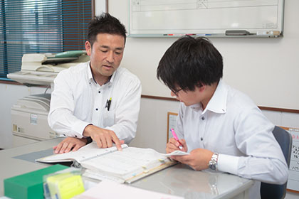 配属先OJT研修（７ヶ月間）営業職